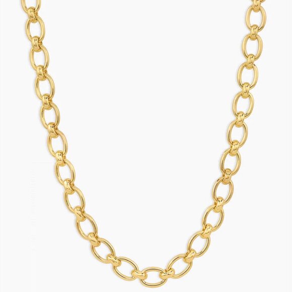 GORJANA 18k Gold Plated Ace Necklace - Picture 3 of 7